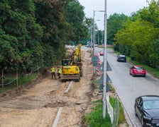 Budowa tramwaju na Swojczyce. Obecnie najwięcej dzieje się pomiędzy pętlą „Sępolno” a Mostami Chrobrego