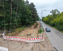 Budowa tramwaju na Swojczyce. Obecnie najwięcej dzieje się pomiędzy pętlą „Sępolno” a Mostami Chrobrego