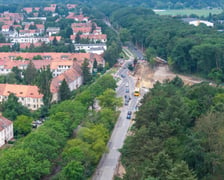 Budowa tramwaju na Swojczyce. Obecnie najwięcej dzieje się pomiędzy pętlą „Sępolno” a Mostami Chrobrego