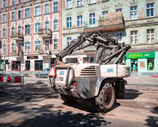 Remont torowiska na ulicy Trzebnickiej