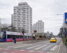 Plac Grunwaldzki, widok od okolic skrzyżowania z wybrzeżem Wyspiańskiego