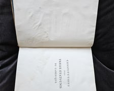 Deklaracja Niepodległości wydana w Paryżu w 1783 roku (pierwsze wydanie w Europie)