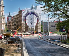 Układanie masy bitumicznej na Drobnera i Dubois