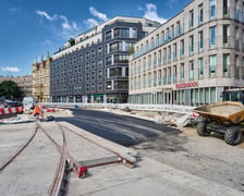 Układanie masy bitumicznej na Drobnera i Dubois