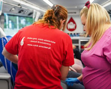 W czwartek (9 lipca 2026 r.) Krwiobus stanął przed stadionem Tarczyński Arena we Wrocławiu
