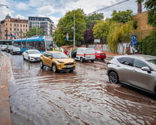 Zalany wiadukt przy ul. Reymonta, 14.07.2026