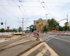 Remont torowiska na ulicy Traugutta w rejonie skrzyżowania z Krasińskiego