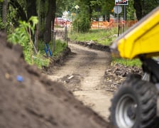 Budowa drogi rowerowej wzdłuż ulicy Ołtaszyńskiej we Wrocławiu i Radosnej w Wysokiej