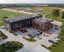 <p>Wizualizacja nowego budynku zaplecza na stadionie Zakrz&oacute;w</p>