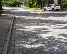 Ulica Czajkowskiego - stan obecny, zdjęcie z lipca 2026 roku