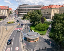 Kiosk Okraglak na placu Kościuszki