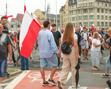 Wrocławianie upamiętnili 82. rocznicę wybuchu Powstania Warszawskiego, 1.08.2026 r.