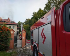 Pożar domu mieszkalnego przy ul. Mickiewicza we Wrocławiu, 27.09.2026 r.