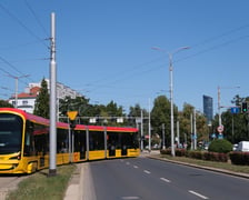 Warszawski tramwaj Hyundai Rotem 141N na testach we Wrocławiu