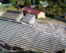 Stadion Oporowska, konferencja pod wyburzaną trybuną, 29 września 2026