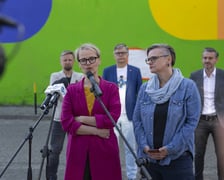 Mural #KlimatNaRówność powstał przy ul. Opolskiej 25