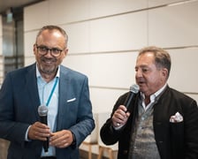 Prezes Portu Lotniczego Wrocław, Dariusz Kuś i Robert Makłowicz.