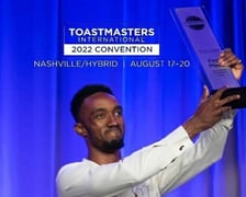Cyril Junior Dim World Champion of Public Speaking 2022