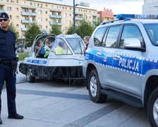 Piknik ?Bezpieczna droga do szkoły? przed Dworcem Głównym PKP we Wrocławiu