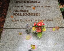Andrzej Waligórski, poeta, satyryk, twórca radiowego Studia 202, spoczywa na Cmentarzu Grabiszyńskim