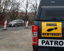 Usuwanie niewybuchu na Sępolnie