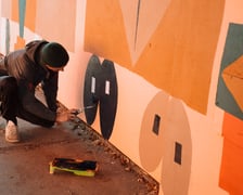 Na zdjęciu mural Pawła Mildnera na osiedlu Karłowice-Różanka