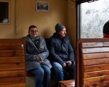 Zabytkowy pociąg retro we Wrocławiu