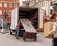 Rozbiórka Jarmarku Bożonarodzeniowego, Wrocław, 2 stycznia 2023