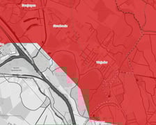 <p>Na zdjeciu mapy wydanych przez IMGW ostrzeżeń hydrologicznych dla wrocławskich osiedli.&nbsp;</p>