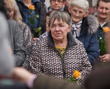 <p>Mieszkanki schroniska podczas uroczystości </p>