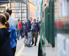 Wystawa pociągów Klubu Sympatyków Kolei we Wrocławiu podczas Nocy Muzeum 2023