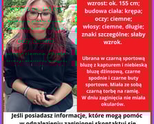 Zaginiona 16-letnia Natalia Kosiarska z Wrocławia