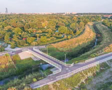 Nowa kładka pieszo-rowerowa pomiędzy Muchoborami, nad Ślęzą