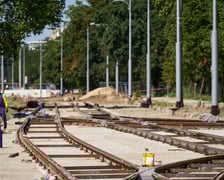 Przebudowa placu Staszica i ulicy Pomorskiej w sierpniu 2023 roku