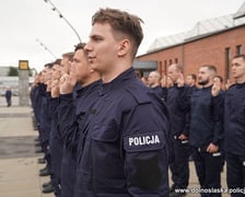 Uroczyste ślubowanie policjantek i policjantów