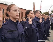 Uroczyste ślubowanie policjantek i policjantów