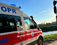Akcja poszukiwawcza po zgłoszeniu tonięcia człowieka w Odrze