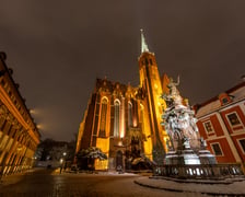 Ostrów Tumski wieczorem