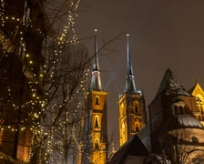Ostrów Tumski wieczorem