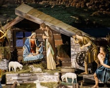 Szopka betlejemska w klasztorze franciszkanów na Karłowicach