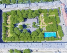 <p>Wizualizacja podw&oacute;rka między Fiołkową, Nasturcjową, Ostrowskiego i Grabiszyńską</p>