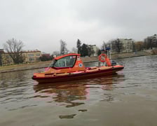 <p>Poszukiwania na Odrze</p>