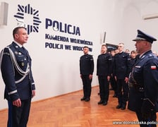 Ślubowanie nowych dolnośląskich policjantów we Wrocławiu