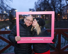 Walentynki na kładce św. Antoniego