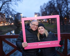Walentynki na kładce św. Antoniego