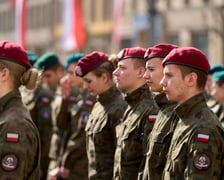 Uroczystość nadania sztandaru 4. Regionalnej Bazie Logistycznej Wojska Polskiego. Wrocław, 15.03.2024
