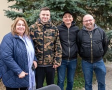 Mieszkańcy Lipy Piotrowskiej na spotkaniu z Jackiem Sutrykiem, prezydentem Wrocławia