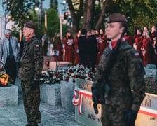 Uroczyste odsłonięcie pomnika Żołnierzy Niezłomnych. Wrocław, 8.05.2024