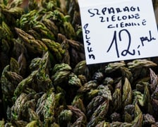 <p>Ceny szparag&oacute;w na stoiskach w Hali Targowej&nbsp;</p>