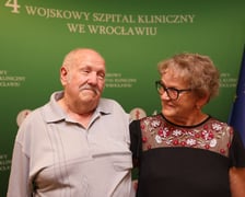 Danuta i Henryk z Lubina, pacjenci kardiologów ze szpitala wojskowego